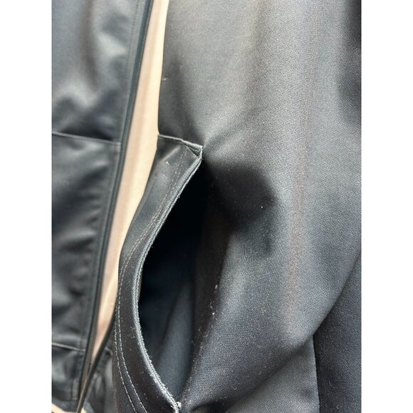 Pink+Dolphin Mens Track Jacket Blue Gray w/Pink Dolphin Sleeve Tape Logo XL - Picture 8 of 9